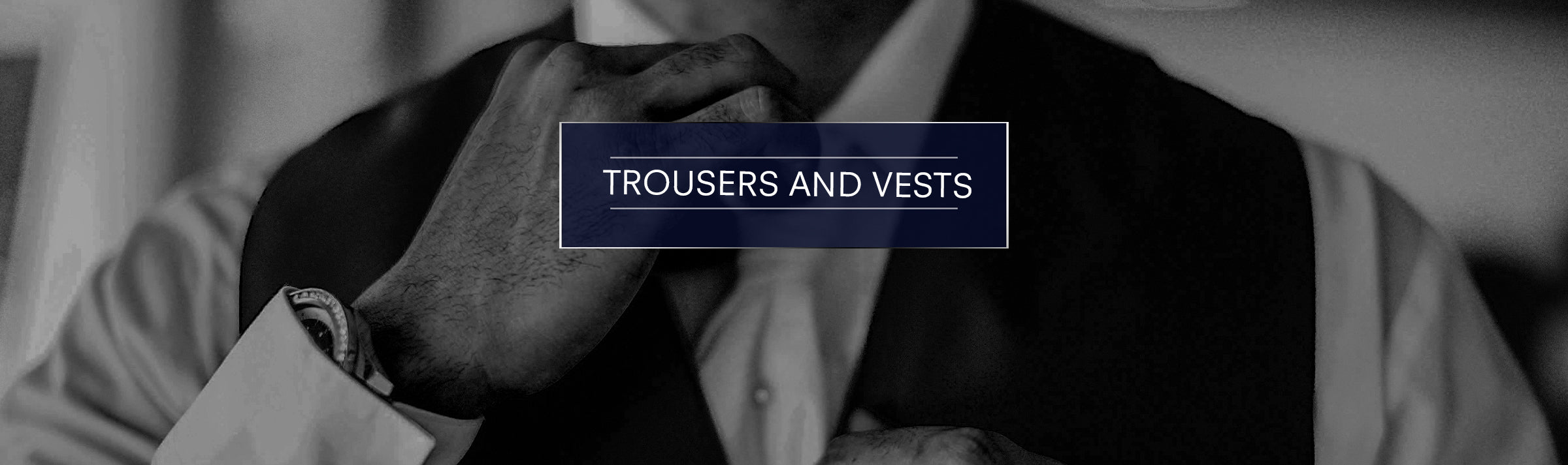 MEN'S TROUSERS AND VEST