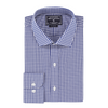 READY MADE - Blue Check Pure Cotton Button Cuff