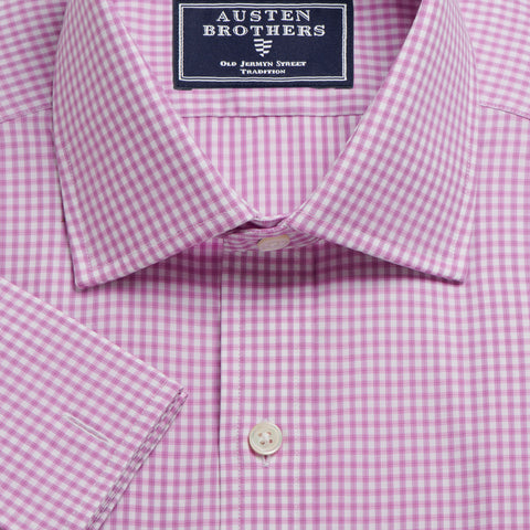 ANEW Made 2 Order - Pink Chelsea Check Twill
