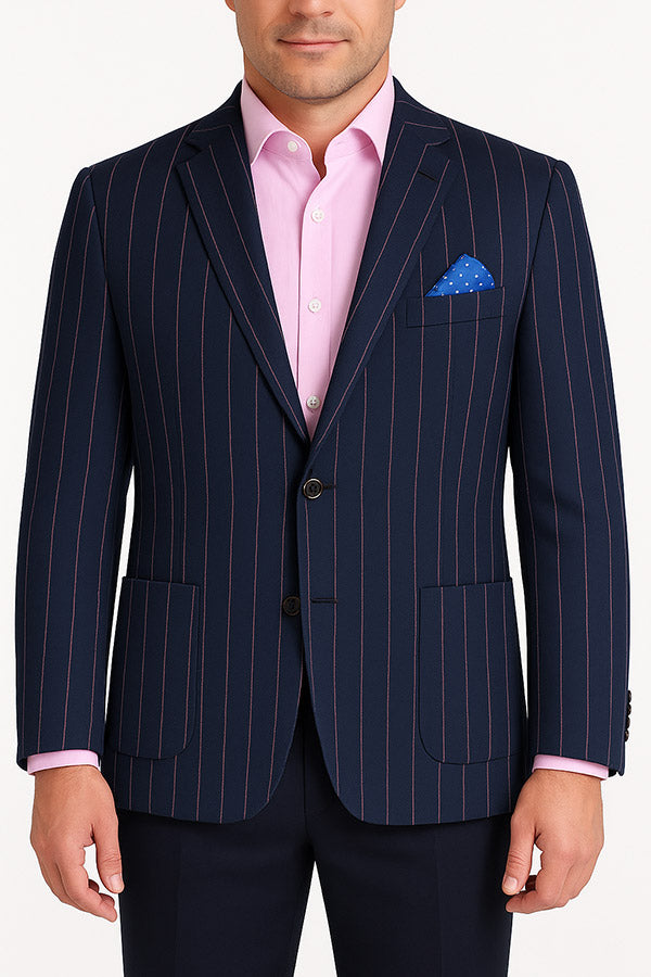 Jacket - Half Lined Cerese Coloured Merino Wool Jacket