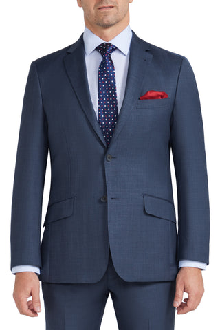 Suit - Blue Serge Fine Merino Wool Suit