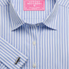 Made 2 Order - Sky Bengal Stripe Poplin