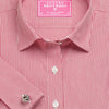 Made 2 Order - Red French Bengal Stripe Poplin